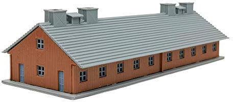 Outland Models Caserne militaire de paysage ferroviaire 230 mm de long N échelle 1:160