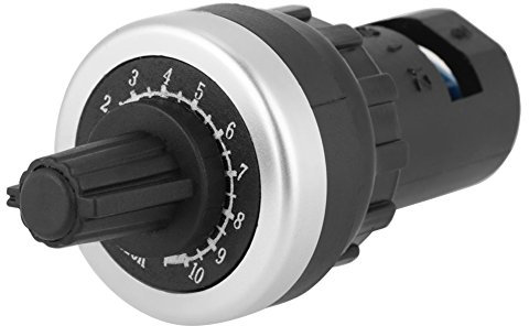 Regun 10K Drehpotentiometer, Schalttafeleinbau VSD VFD variabler geschwindigkeit, 20mm Wechselrichter Wandler Widerstand Drehzahlvariables Antriebs Potentiometer