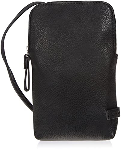 TOM TAILOR Rubiana Damen Handytasche Umhängetasche Mittelgroß Schwarz