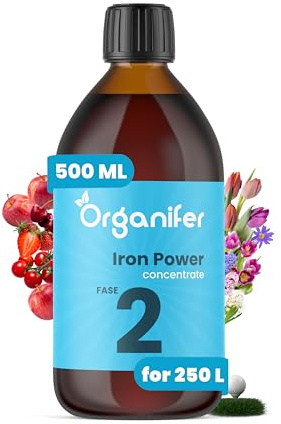 Flytande Gödningsmedel För Blomningsfasen - 500 Ml Per 250 L - Specialgödsel För Blommor - Stödjer Intensiv Blomning - Snabb Och Effektiv Absorption Av Näringsämnen - Organifer