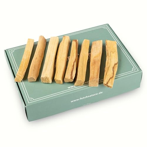 Palo Santo Räucherholz aus Peru, 8 Stück – Natürliches und heiliges Holz für Reinigung und Meditation