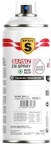 Pintura Spray Base Agua Barniz SPSIL