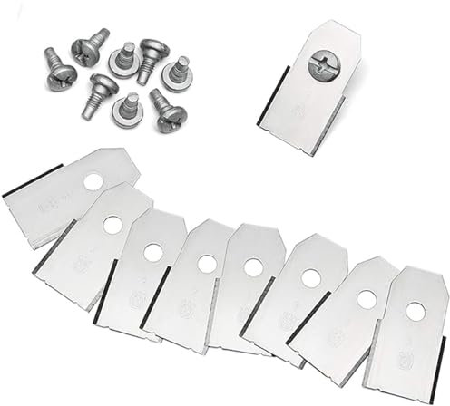 Masterpart Robotic Lawnmower Blades Pack Of 9 To Fit Flymo 1200R, EasiLife 200, 350, 500, 800 And EasiLife GO 150, 250, 400, 500 Robotic Lawnmowers 595286601, FLY072