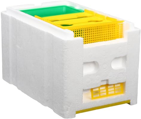 BESTonZON Maison Abeilles pour Pollinisation Kit Équipement Apicole Boîte Accouplement pour Abeilles Kit De Démarrage pour Apiculteur