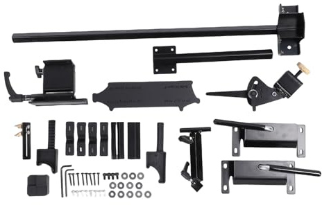 aqxreight Lathe Tool Sharpening Jig Steel 4 Axes Multifunctional Grinding Jig for 8in Grinder Woodworking Projects