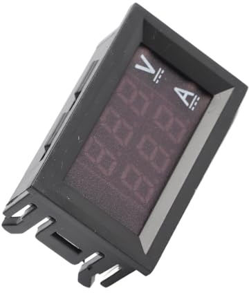 Wakects Voltmetro Digitale Amperometro PCB Doppio LED Display Tensione Corrente DC 0 V A 100 V 0 A 10 A 50 A 100 A Misuratore da Pannello per Manutenzione Cablaggio Circuito di Apparecchiature (50A)