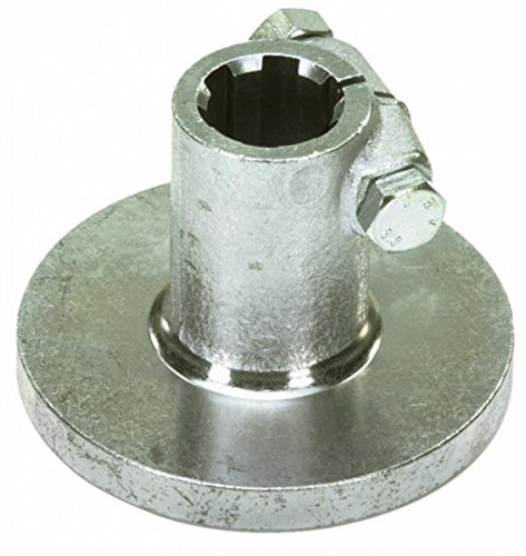 Ama Mozzo Scanalato per Trasmissione di Potenza - Profilo 13/8 con 6 Cave, Flangia 120 mm, Lunghezza 83 mm, Made in Italy