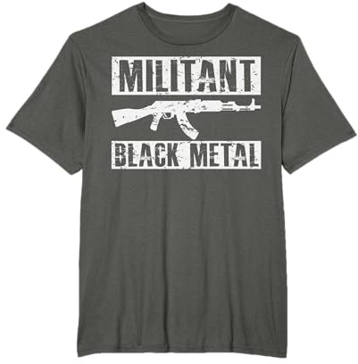 Black metal militante Camiseta