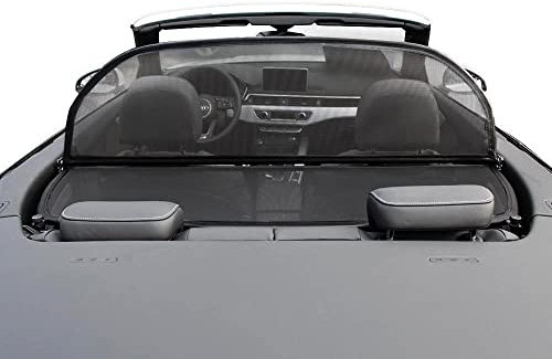 Aperta Filet Coupe-Vent Compatible avec Audi A5 F57 F5E Noir Filet Anti-remous 100% sur Mesure OEM Qualité Windschott fabriqué aux Pays-Bas