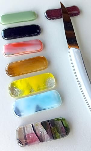Lot de porte-couteaux - ensemble multicolore - lot de 6 ou lot de 12 - cadeau crémaillère, couple, décoration de table (Lot de 6 + boîte)