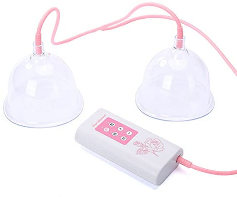 XJZHANG Elektrischer Brustmassagebecher, Anti-Durchhängende Straffende Brustdurchblutung, USB-Bust-Lift-Enhancer-Massagegerät, Brustpflegegerät Für Zu Hause