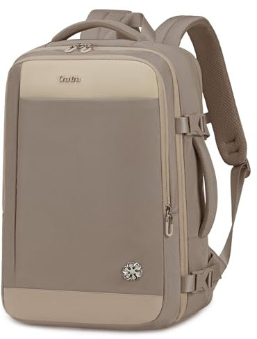 BAIGIO Damen Rucksack Handgepäck Flugzeug 15,6 Zoll Loptop Travel Backpack Modern Business Schulrucksack 45x30x24 Elegant Reiserucksack Handtasche mit Vielen Fächern für Schule Teenager Arbeit