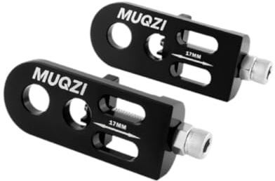 Harilla Lot de 2 tendeurs de chaîne de vélo, ajusteur de Tension de chaîne de vélo, Fixation de chaîne de vélo pour BMX, la Plupart des vélos, Accessoires de