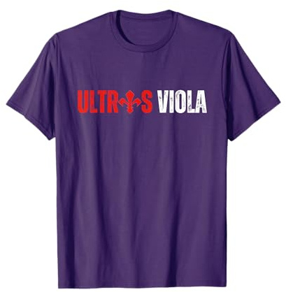 ultras viola maglietta fiorentina uomo donna bambino 2024 Maglietta