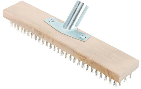 iplusmile Brosse à Mousse Brosse De Nettoyage Anti-Mousse 30 Cm sans Manche pour Jardin Terrasse Et Extérieur Nettoyage