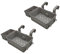 Zoutpy Cesta de almacenamiento para piscina, cesta de plástico reciclado, cesta de almacenamiento para piscina con soporte para bebidas y ganchos, accesorios para piscina, cesta lateral para piscina