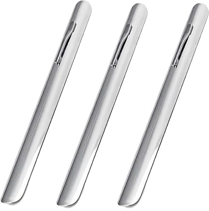 Raccogliere briciole da tavolo, 3 pezzi raccogli briciole manuale in acciaio inox curvo, pratico raccogli briciole da ristorante per camerieri, accessori ristorante manuale (argento)
