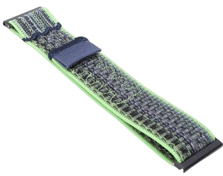 Neiyty 24 Mm Nylon Klockarmband för Coros Justerbar Andningsbar Sportrem för Män Kvinnor med Flexibel ögla för Vandringsträning