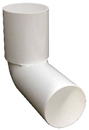 CURVA WC ALTA IN PP BIANCA Diametro 90