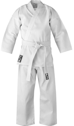 Blitz Lightweight Karate Gi - White - 5/180cm