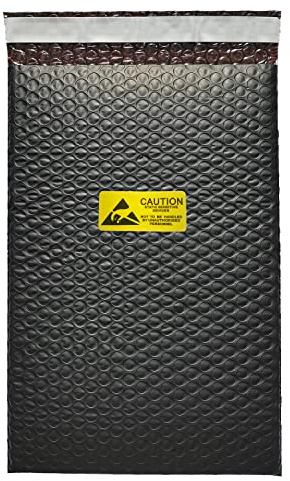 Daarcin Antistatische Luftpolsterbeutel, statische Abschirmung für Festplatte, SSD, HDD oder empfindliche elektronische Komponenten, 20 x 30 cm, 10 Stück