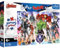 Trefl - The Courage Jigsaw Puzzles 160 XL Super Shape-Crazy Shapes, Big Pieces Fairy Tales Characters to Colour Age 6+, 50023, Marvel The Avengers