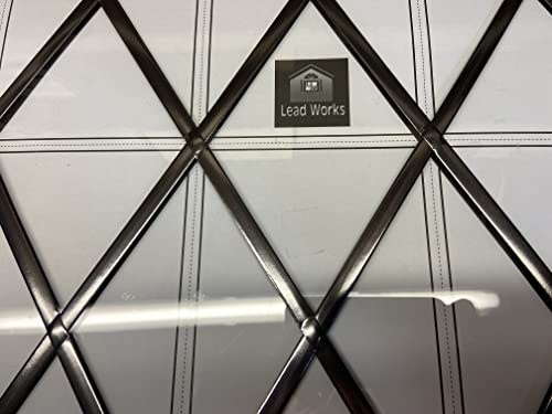 Striscia di piombo autoadesiva per finestra, stile antico, 9 mm x 10 m di lunghezza