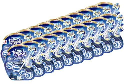 WC FRISCH Spa Momente Vitalität Toilettenstein (20x50g), WC Duftspüler mit luxuriösen, ätherischen Ölen, WC Stein für ein verwöhnendes & langanhaltendes Dufterlebnis