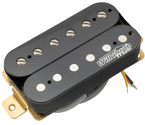 Wilkinson M Series Alnico 5 Overwound Humbucker Hals Tonabnehmer Schwarz | für E-Gitarre