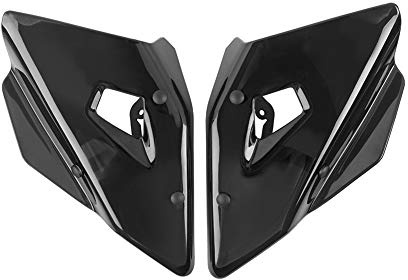 Motorrad Blinker Seiten Winglet Windabweiser für R1250GS R 1250 GS 2019–23 | R1200GS R1200 GS LC 2013–2019 F750GS F850GS 2018–2023 Windschutzscheibenschutz (Rauch)