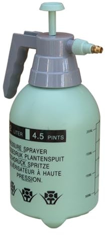 Evember Vaporisateur à Pression, Pulvérisateur de Jardin sous Pression portatif 2L pour pelouse, Pulvérisateur de Jardin avec Poteau d'extension, pulvérisateur à Pompe à Main sous Pression,