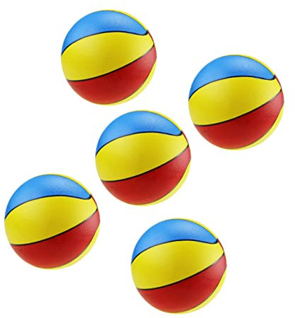 BESTonZON 5pezzi Palloni Da Spiaggia Gonfiabili in Pvc Palloni Da Piscina Giocattoli Spiaggia Per Feste in Piscina Ai Facile Gonfiare