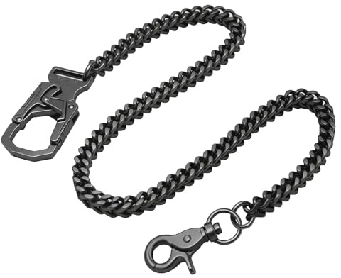 Ahiller Chaîne de Pantalon Punk Chaîne en acier inoxydable(QQ-1P)