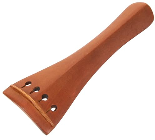 FUTUREORYY Saitenhalter aus Zedernholz für Violine 4-saitig mit Hoher Härte und Schöner Klangqualität für Anfänger und Geigenliebhaber Zufällige Farbe