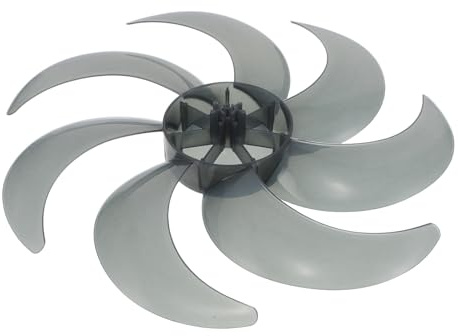 CONGARTENO Pales de Ventilateur Universelles 30 CM 7 Pales en Plastique Haute Résistance Hélice de Rechange pour Ventilateur sur Pied et Circulation D’Air Optimisée Silencieuse
