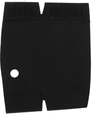 Garneck Handschutz Schutzpolster aus Schwarzem Pu für Waldhorn mit Rutschfester Oberfläche und Gutem Griff und Komfortable Handhabung für Instrumentenzubehör