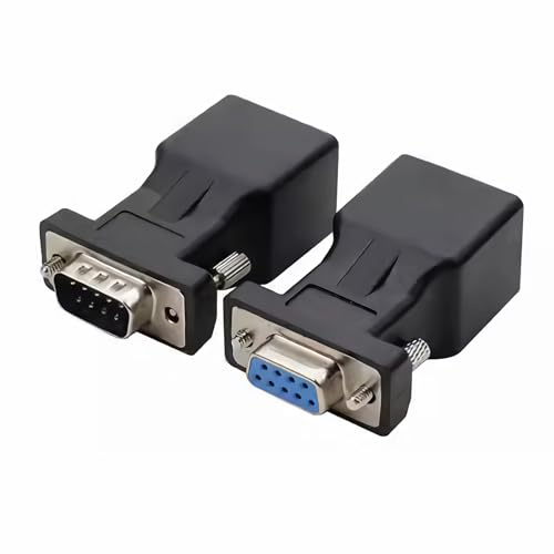 J13 - extender VGA maschio/femmina su cavo di rete LAN CAT5 CAT6 RJ45, adattatore