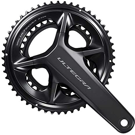 SHIMANO JG.BIE.POTENCIOM.SH.ULTEGRA-P HT II 172,5 2 x 12 V Kurbelgarnitur, Sport, Schwarz (Schwarz), Einheitsgröße