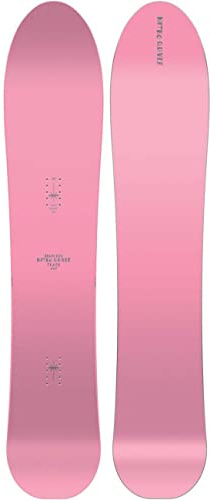 Nitro Snowboards Herren Slash PINK BRD ´23, Powderboard, Tapered Directional, Trüe Camber, All-Terrain, Wide, für große Füße