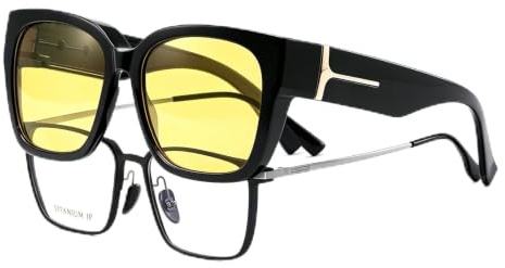 Musivon Polarisiert Übergröße Überzieh Sonnenbrille für Damen Herren