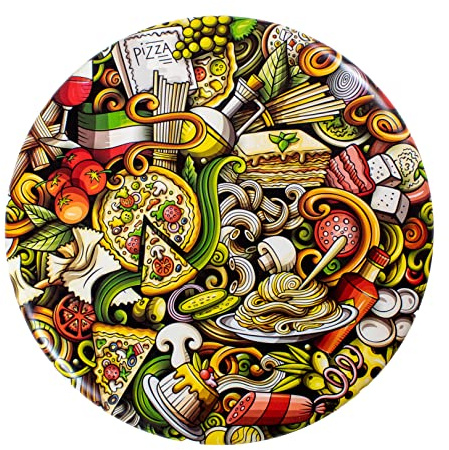 Divergent Discs Golem | Overstable Approach Disc | Flexible Putt & Approach Disc Golf Disc - Graphic StayPut (Food Image)
