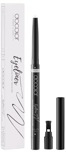 Docolor Eyeliner Longwear White Eyeliner Pencil for Women Eye Makeup Waterproof Eyeliner White Eye Pencils