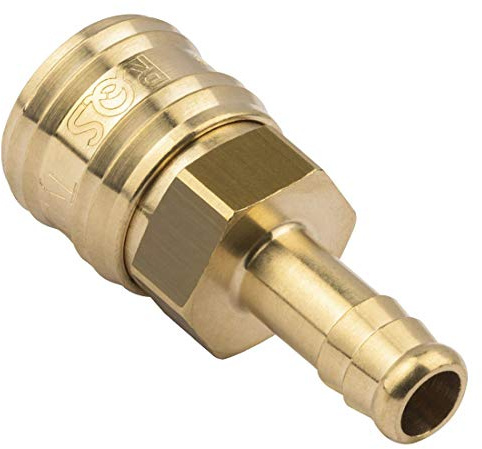 SIO Enchufe Rápido Aire Comprimido Serie 26 Espiga 10mm – Conector Rápido para Manguera Compresor – Racor Neumático Alta Resistencia – Uso Profesional Taller, Automoción e Industria