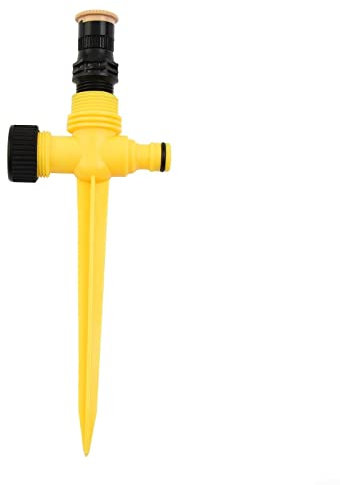 2 Stück Gartensprinkler, 360° drehbar, automatisches Bewässerungssystem, Garten-Rasensprinkler für die Bewässerung von Pflanzen, Blumen, Gemüse, Gras, Rasenpflanzen