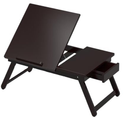 quodsrtas Schreibtischbett, Laptop, Schreiben und Lernen, fauler Studentenwohnheim-Kang-Tisch, Erkerfenster, anhebbarer Betttisch, Faltbarer Bettschreibtisch (Farbe: X, Größe: A) (XA)