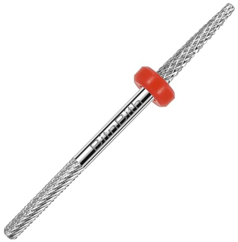 BITNBITH Perceuse à ongles à double tête - Foret à cuticules - 0,9 cm - Professionnel - En carbure de tungstène - Sécurité pour la préparation des ongles - Pour peaux mortes - Manucure - Pédicure