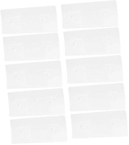 Holibanna 12pcs Adhesive Partition Holder Shelf Support Bracket for Shelf Self Adhesive Wall Mount in Garage Closet