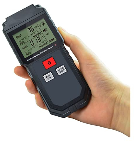 Contatore Geiger Et825. Palmare EMF. Tester di radiazione del campo elettromagnetico del misuratore digitale Lcd. Dosimetro del telefono del computer del contattore della forza elettromotiva
