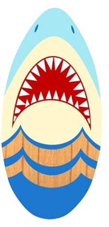 Amagogo Skimboard, Surfbrett Erwachsene, Surfboard Holz, Skimboarding, Stehendes Strandspielzeug, Skimboard für Männer, Frauen, Anfänger, Style A