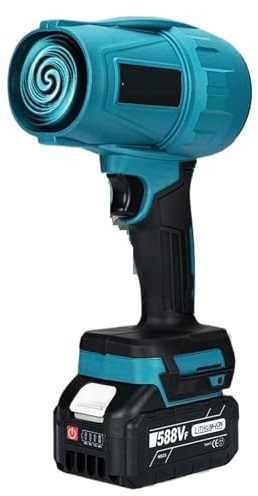 BAFEIYA Souffleur Turbo électrique sans balais 2000 W, Ventilateur à Jet 200 m/s, Outil électrique de soufflage de poussière for sèche-Voiture Violent